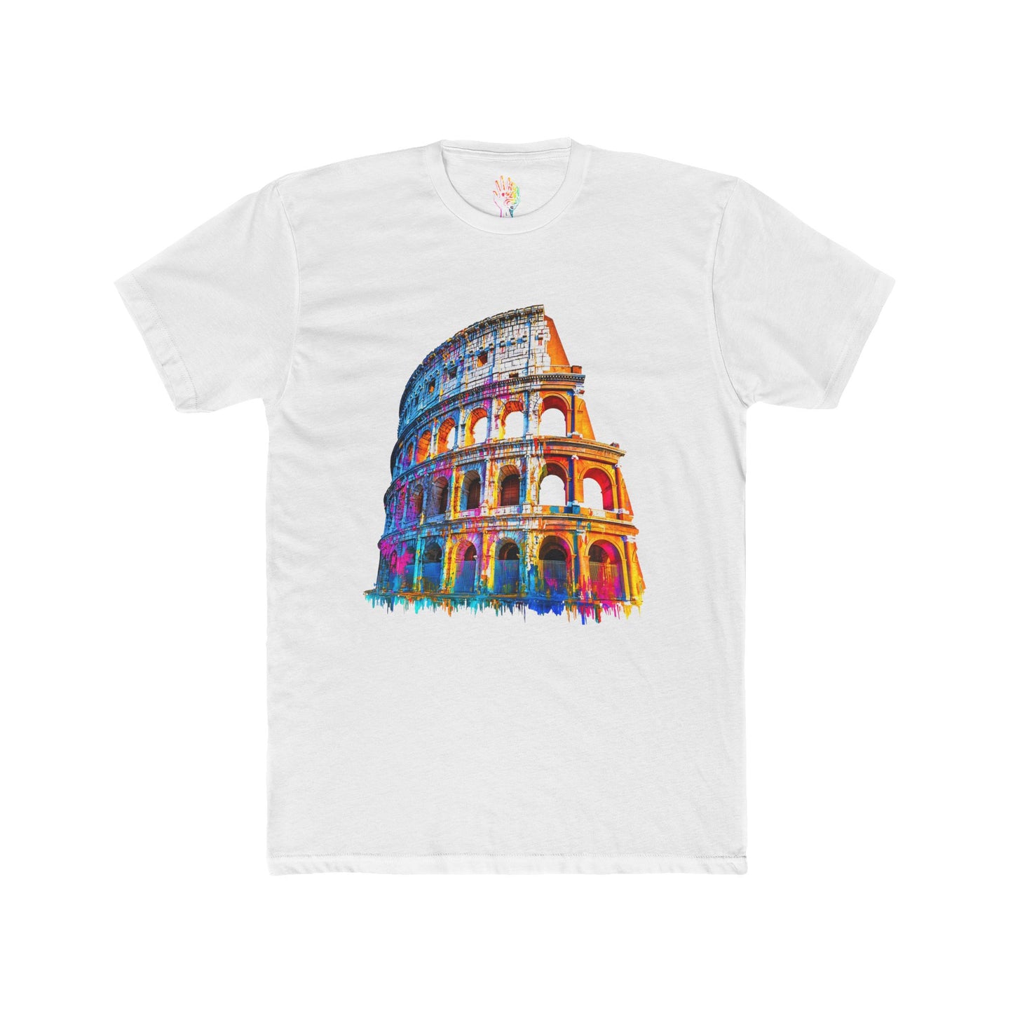 Colorful Colosseum Graphic Tee