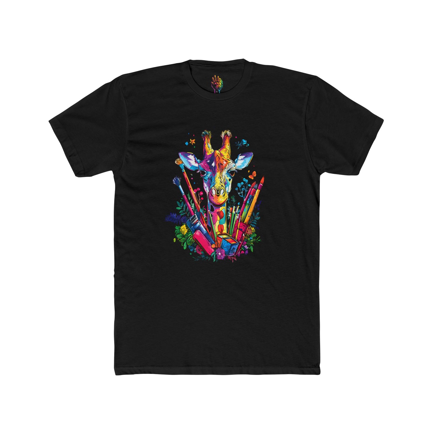 Artistic Giraffe Graphic Tee