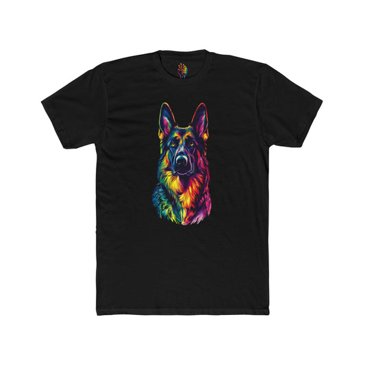 Trippy German Shepard Graphic Tee