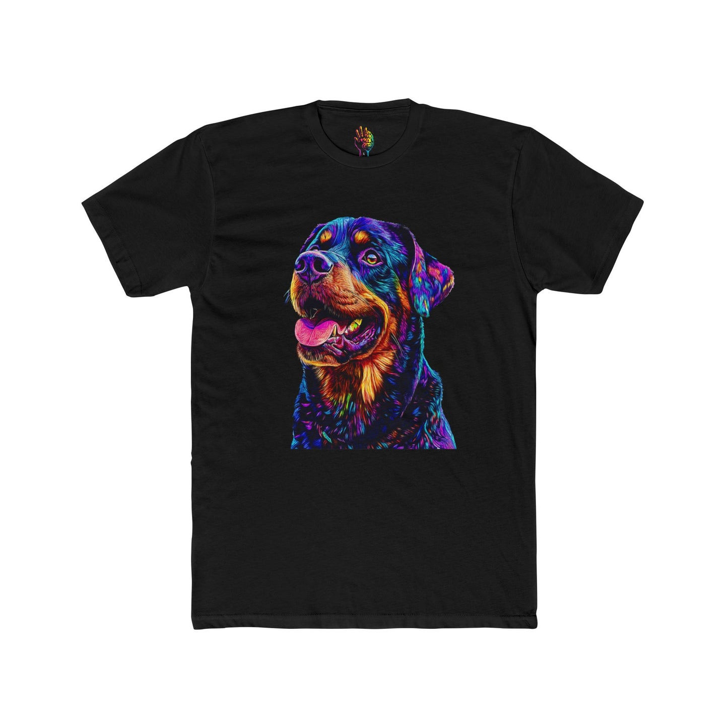 Colorful Rottweiler Graphic Tee