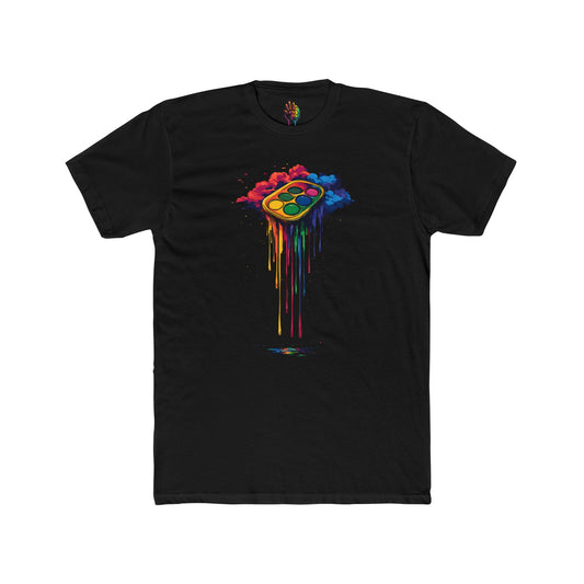 Artistic Drip Graphic Tee