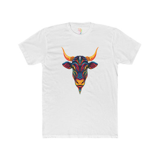 Vibrant Bull Graphic Tee